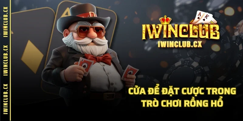 Cửa để đặt cược trong trò chơi rồng hổ